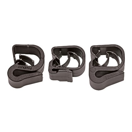 Panduit - Clip bord de tole de 4,0mm max; diamètre faisceau 4-9mm;PA 6.6 HT Noir;Cdt1000