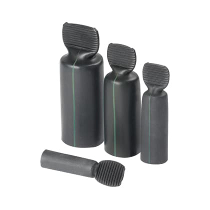 Panduit - Bouchon adhésif gaine thermorétractable épaisse ; retardant flamme ; diamètre 0,