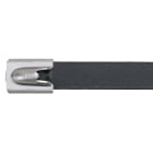 Panduit - Collier MLTFC inox 316 entiere. recouvert;201x7,9mm;Polyester noir;1112N;Cdt:50
