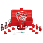Panduit - Contractor's Lockout Kit, Red, 1/KT w/Po
