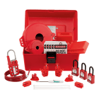 Panduit - Maintenance/MRO Lockout Kit, Red, 1/KT w
