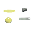 Panduit - Padlock Shackle Collar and Rivet, Metal,