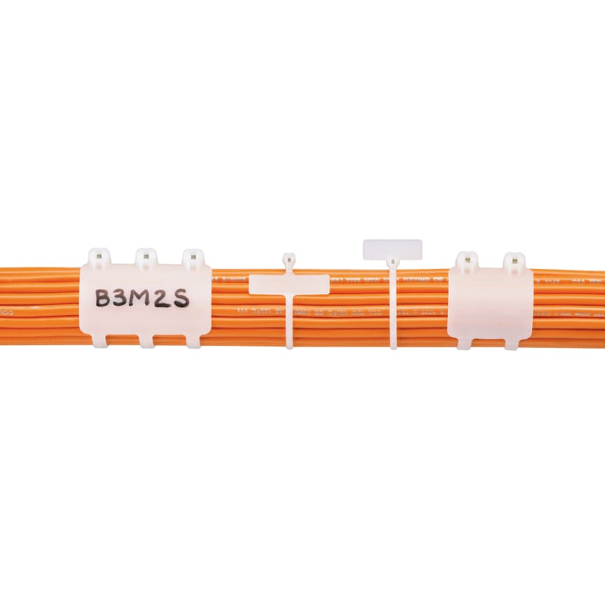 Panduit - Collier BT;Drapeau 9,1X29,6mm;211X2,4mm;PA 6.6;Naturel;Cdt:100 (sachet)