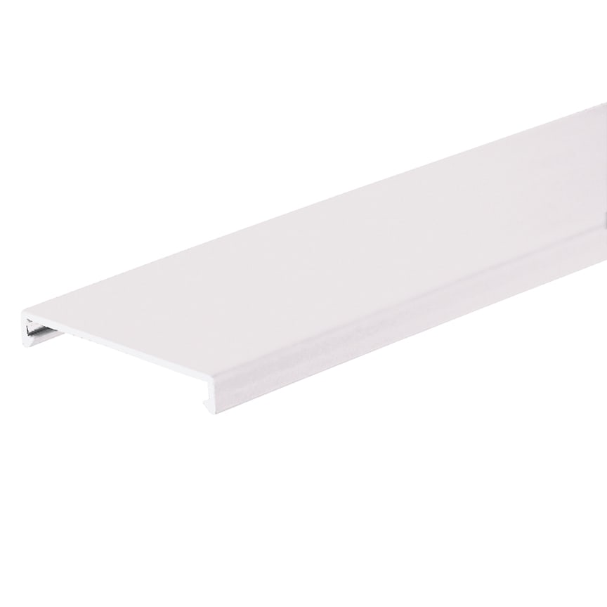 Panduit - Couvercle pour goulotte type NE3;mPPO blanc sans halogène;Cdt.6pieds