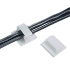 Panduit - Clip adhésif avec entrée en biseau pour diamètre max de 9,6mm;P.A6.6 Naturel;Cdt