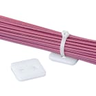 Panduit - Embase bas profil pour Attache de 4,6max; adhésif à fournir;P.A 6.6;Nat;Cdt.100;