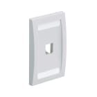 Panduit - Faceplate, 1 Port, Single Gang, Executiv