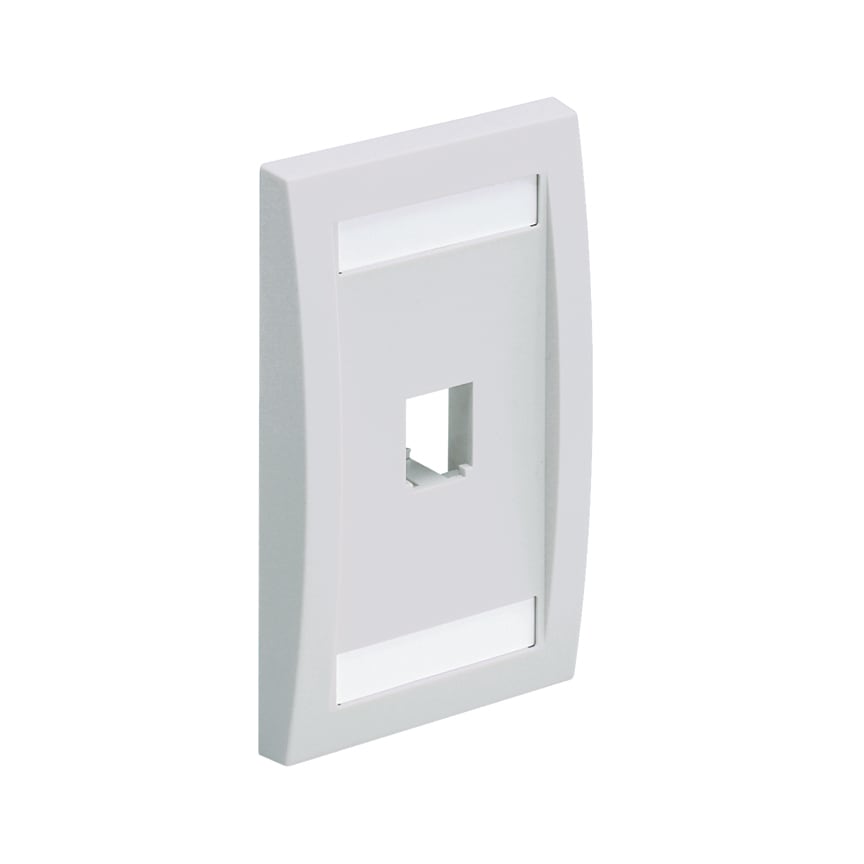 Panduit - Faceplate, 1 Port, Single Gang, Executiv