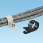 Panduit - Attache diamètre fixe 25,4mm;largeur 12,7mm;vis M5;Noir UV;Cdt.100