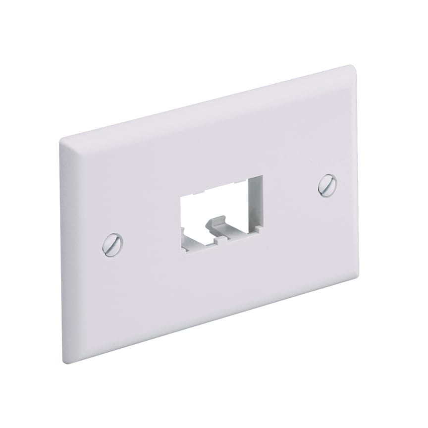 Panduit - Faceplate, 2 Port, Single Gang, Horizona