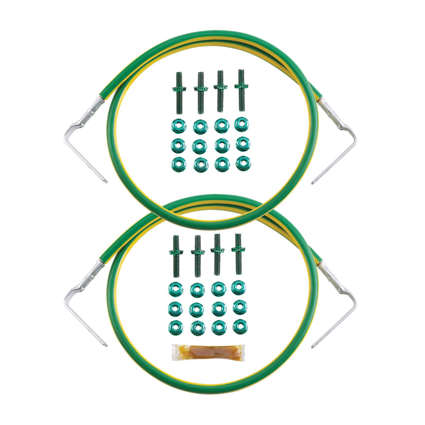 Panduit - Jumper Kits, Front to Back Rail, Two #6