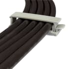 Panduit - Clip adhésif; largeur 63,5mm;PA 6.6;Gris;Cdt.100