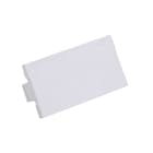 Panduit - 1/3 Blank Insert, Off White