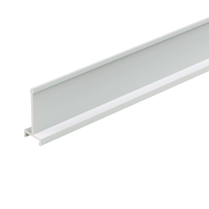 Panduit - Solid Duct Divider Wall, PVC, 3"H X 6'