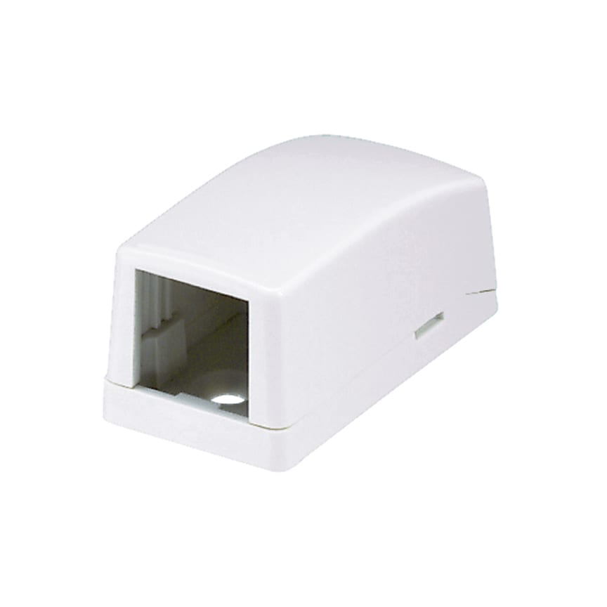 Panduit - Surface Mount Box, 1 Port, Arctic White