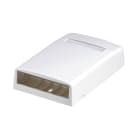 Panduit - Surface Mount Box, 4 Port, White