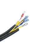 Panduit - Rouleau gaine annelée fendue;Nylon Noir;dia.inter 16,5mm;long.30,5m;Cdt.1