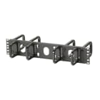Panduit - Horizontal Panel D-Rings Front and Back