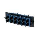 Panduit - FAP w/6 SC Dupl Adapters (BU) Zirconia