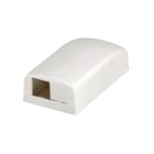 Panduit - Surface Mount Box, 2 Port, Black