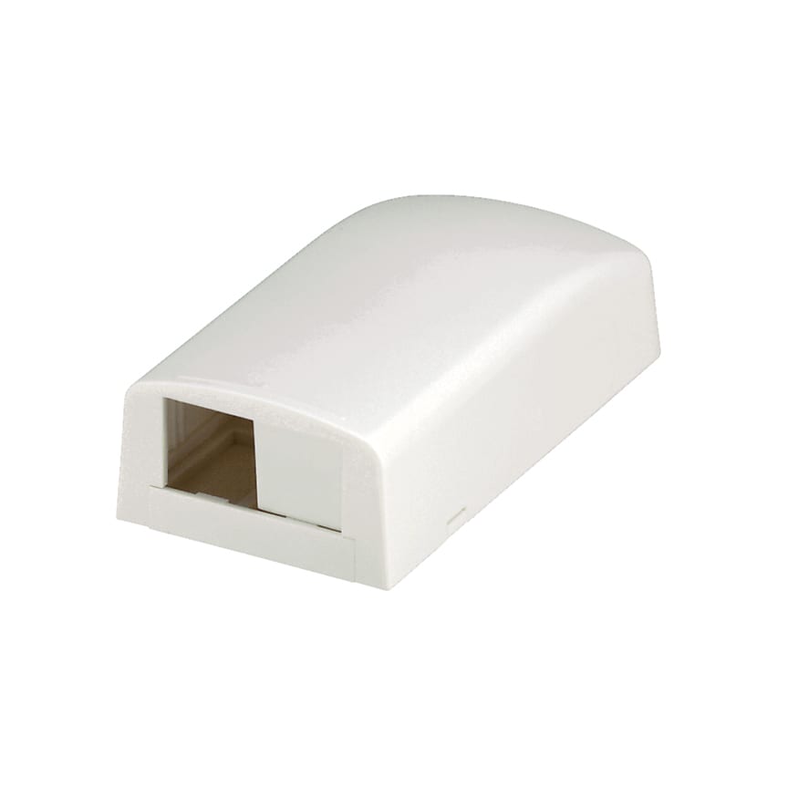 Panduit - Surface Mount Box, 2 Port, Intl Gray