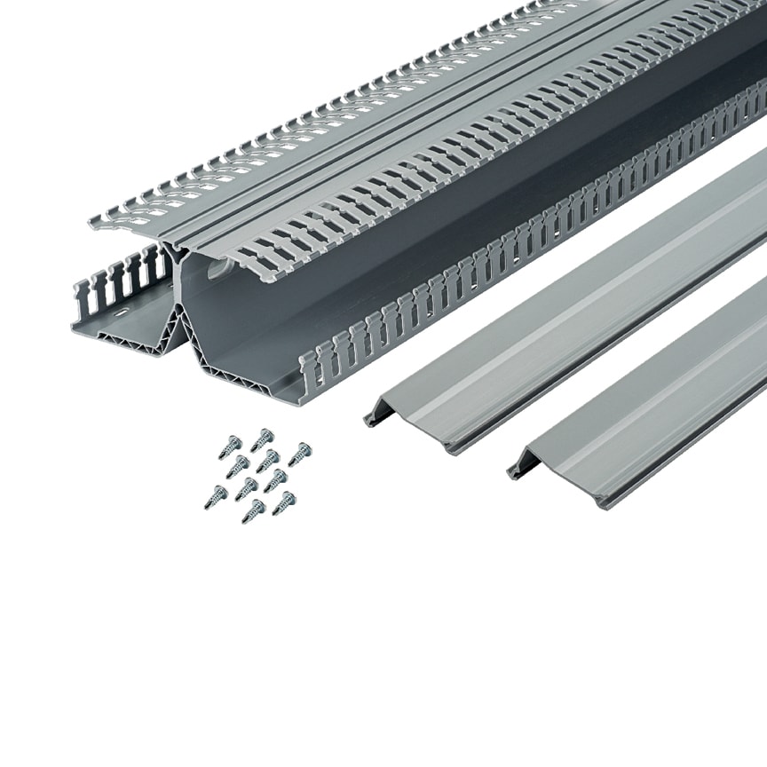 Panduit - 3 Height PanelMax DIN Wiring Duct (base,