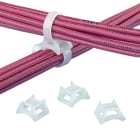 Panduit - Entretoise d'écartement croisés reliant 2 cables à 90 degrés;PA 6.6;Naturel;Cdt.