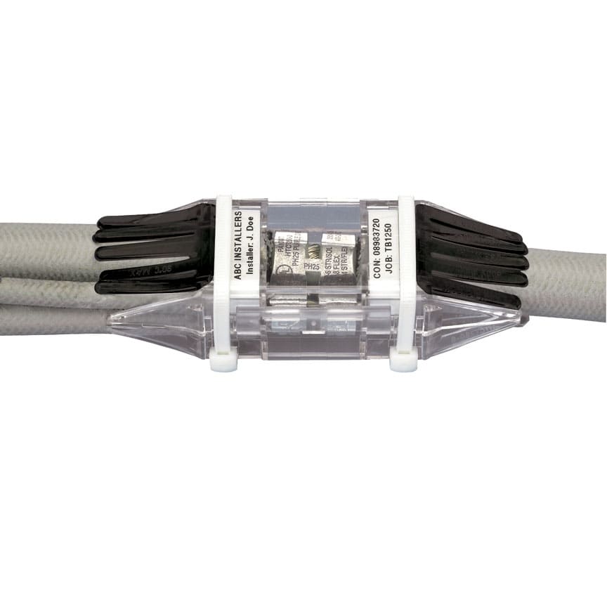 Panduit - Kit HTAP de compression cuivre avec kit de couvercle ; conducteurs souples 2-250
