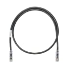 Panduit - Netkey Cat6A Patch Cord, CM/LSZH, Black,