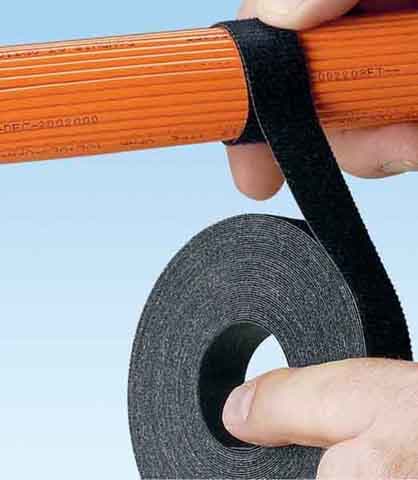 Panduit - Hook and Loop Roll, Low Profile, 20'L (6