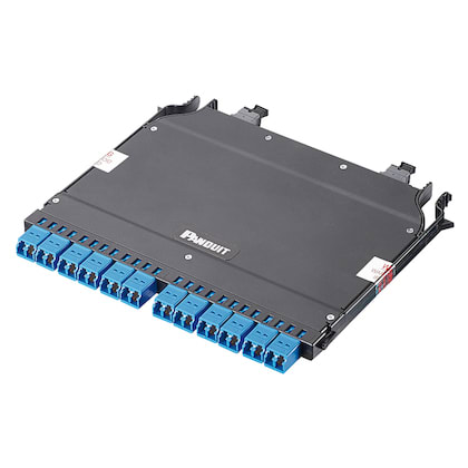 Panduit - OM3 HD Flex Cassette, 12-Port Duplex LC
