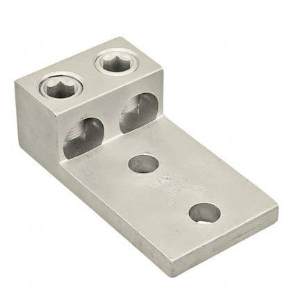 Panduit - Aluminum Mechanical Lug, 2 Hole, 2 Barre