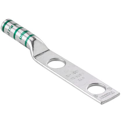 Panduit - Copper Compression Lug, 2 Hole, 300 kcmi