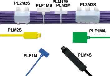 Panduit - Collier serrage identification Pan-Ty;Drapeau;6,6X19,1mm;99X2,5mm;PA 6.6 jaune;C