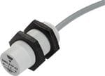 Carlo Gavazzi - Détecteur magnétique de sécurité, M18, câble 2m, Sn 16mm, encastré, NO, 0-100Vca