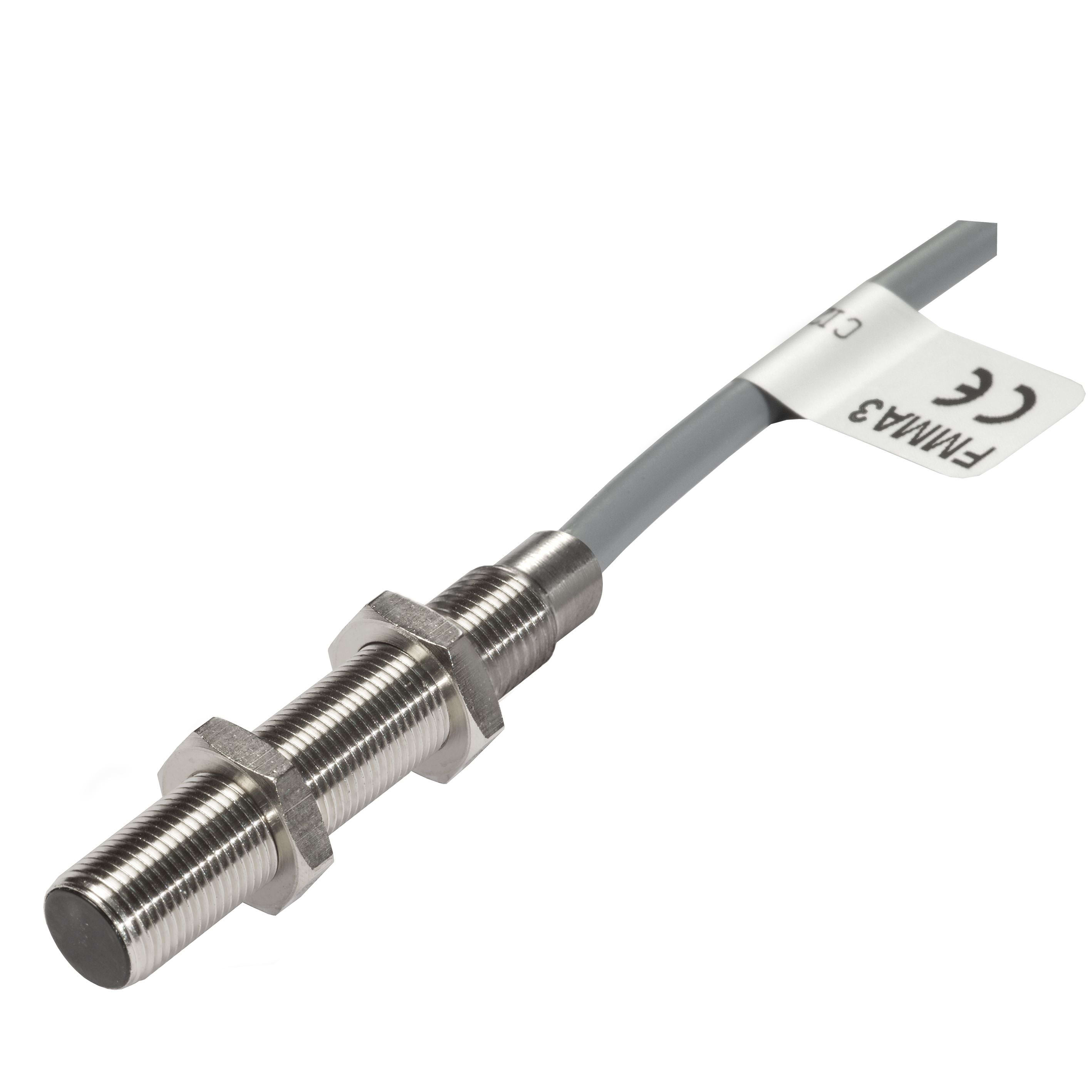 Carlo Gavazzi - Détecteur magnétique de proximité, câble 2m, sortie Reed NO, distance max 27mm