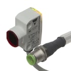 Carlo Gavazzi - Cellule photo. barrage récepteur rectangle M18 NPN NO+NF,spirale