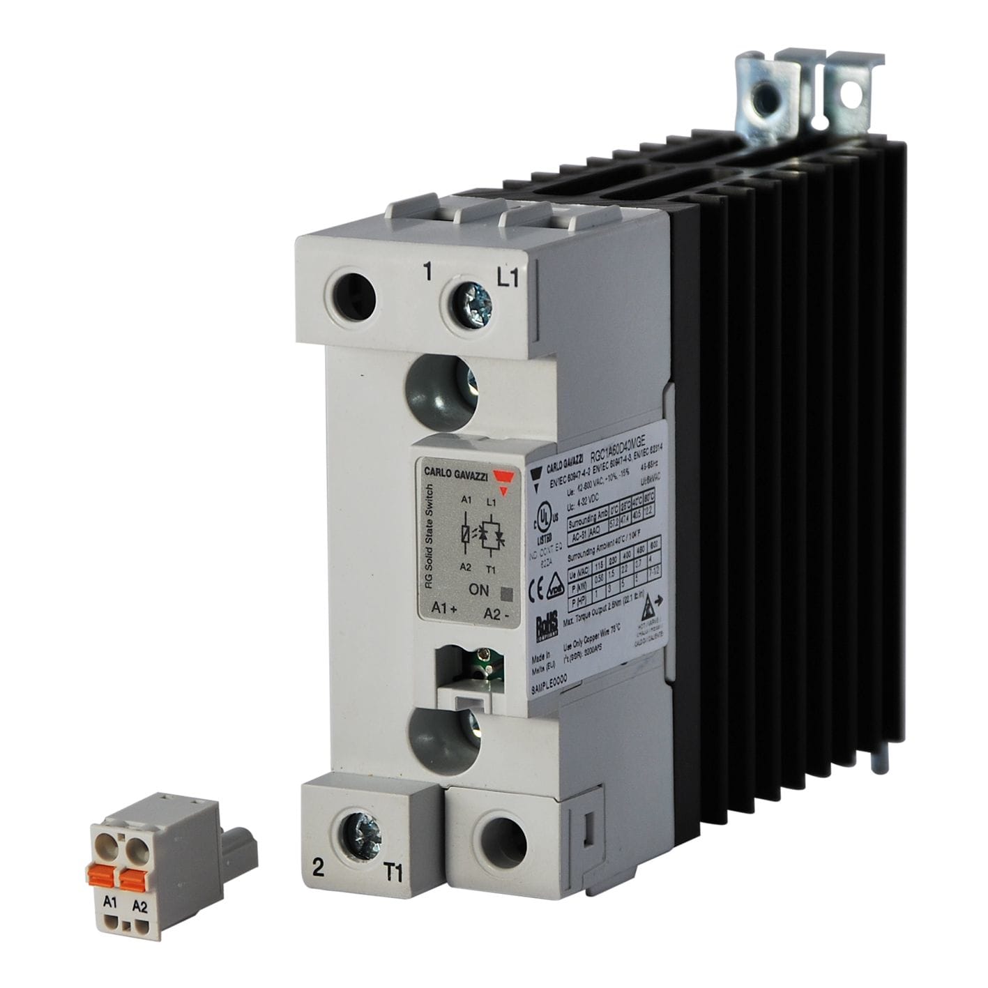 Carlo Gavazzi - Contacteur statique 1ph cmd ca zero de tension 600V 43A