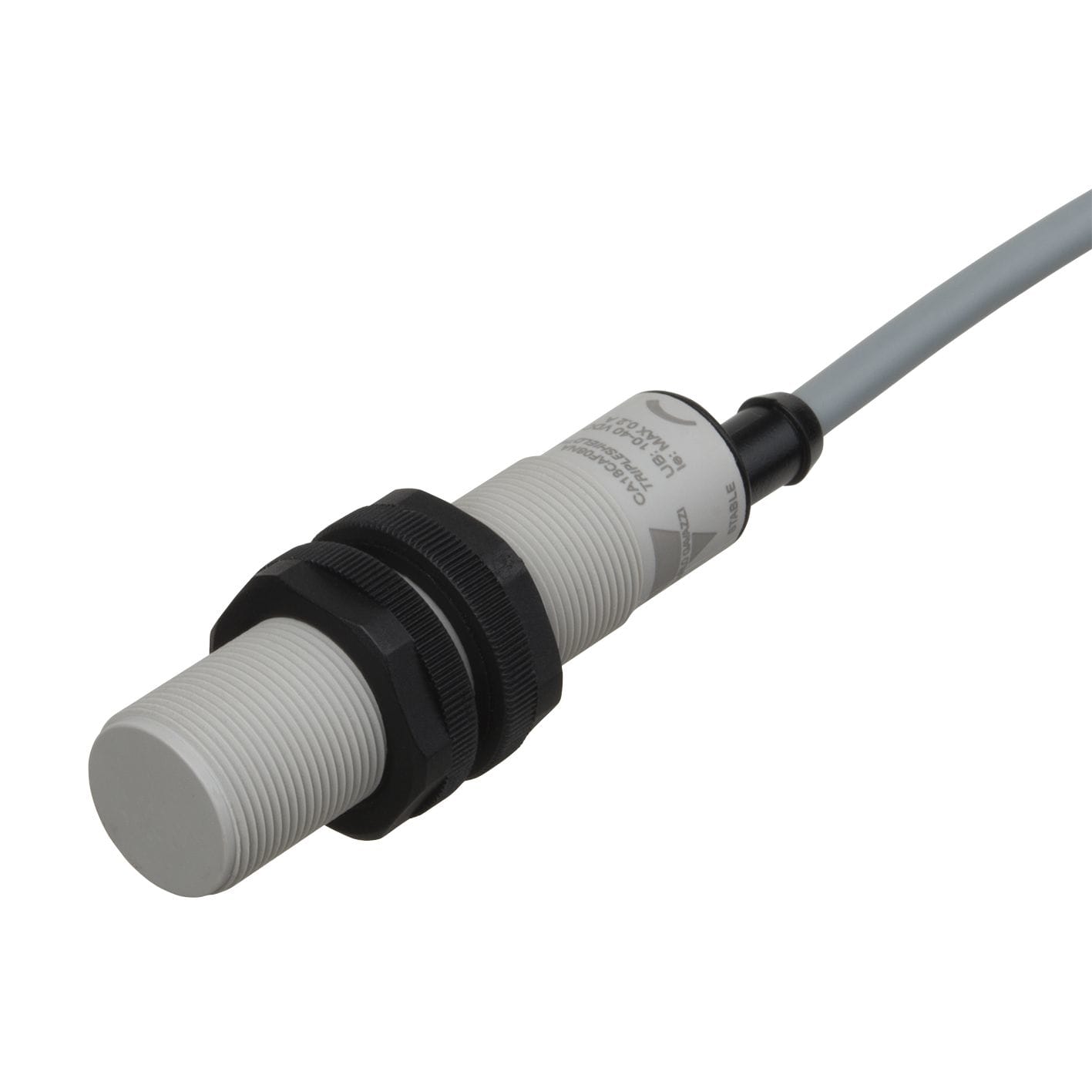 Carlo Gavazzi - Détecteur capacitif plastique M18 PNP NO+NF,cable