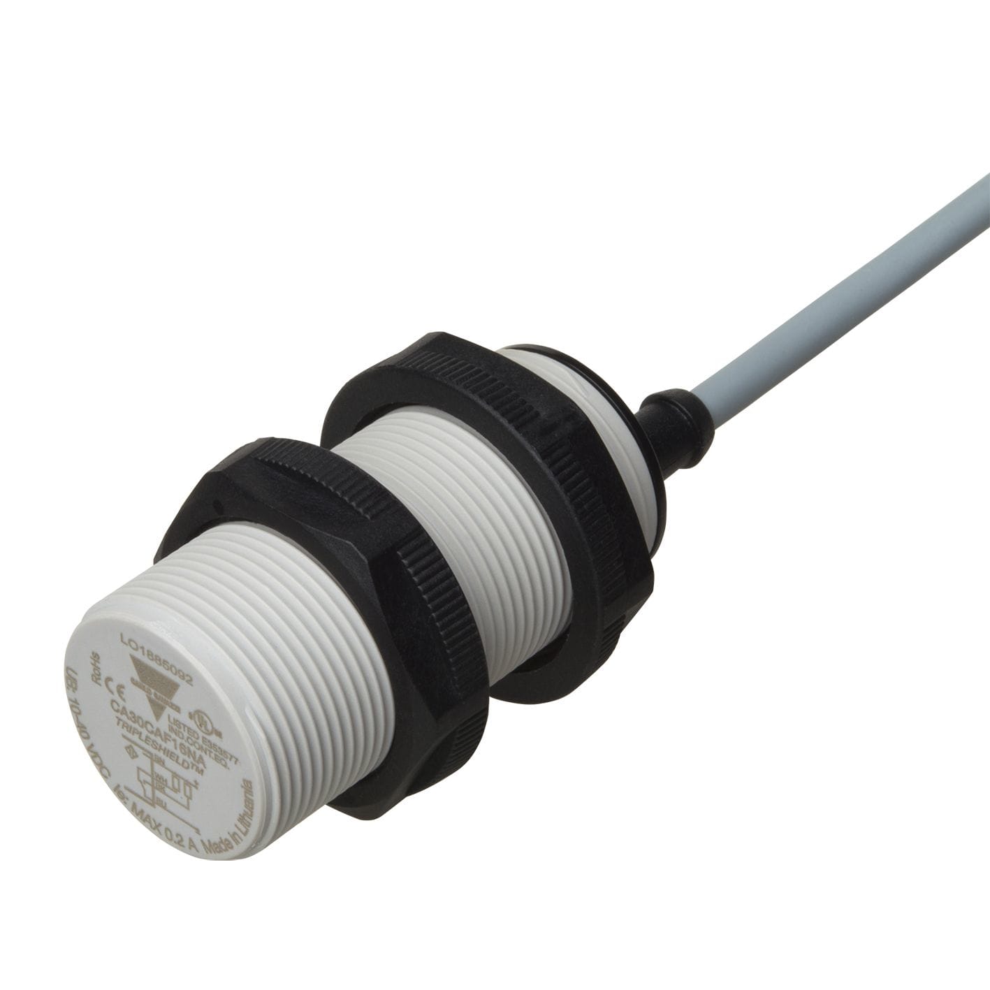 Carlo Gavazzi - Détecteur capacitif plastique M30 NPN NO+NF,cable