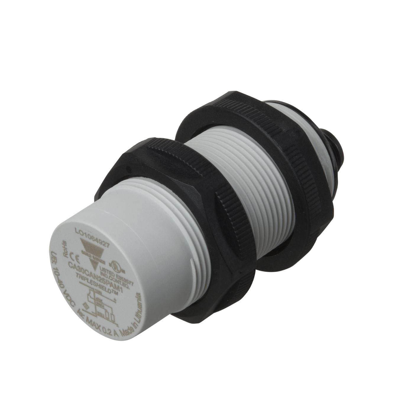 Carlo Gavazzi - Détecteur capacitif plastique M30 PNP NO+NF,connecteur