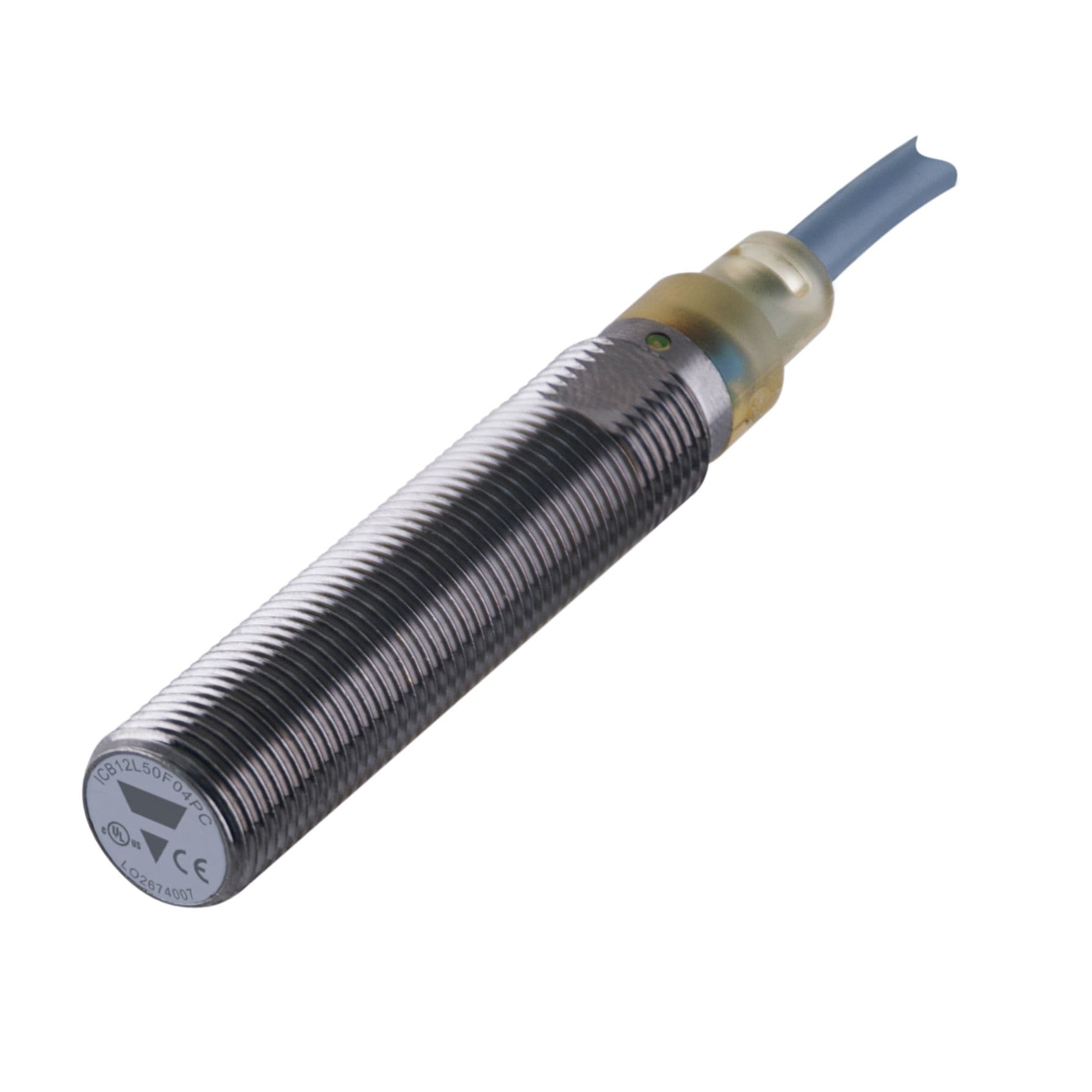 Carlo Gavazzi - Détecteur inductif M12 cable 50mm PNP NO noyable
