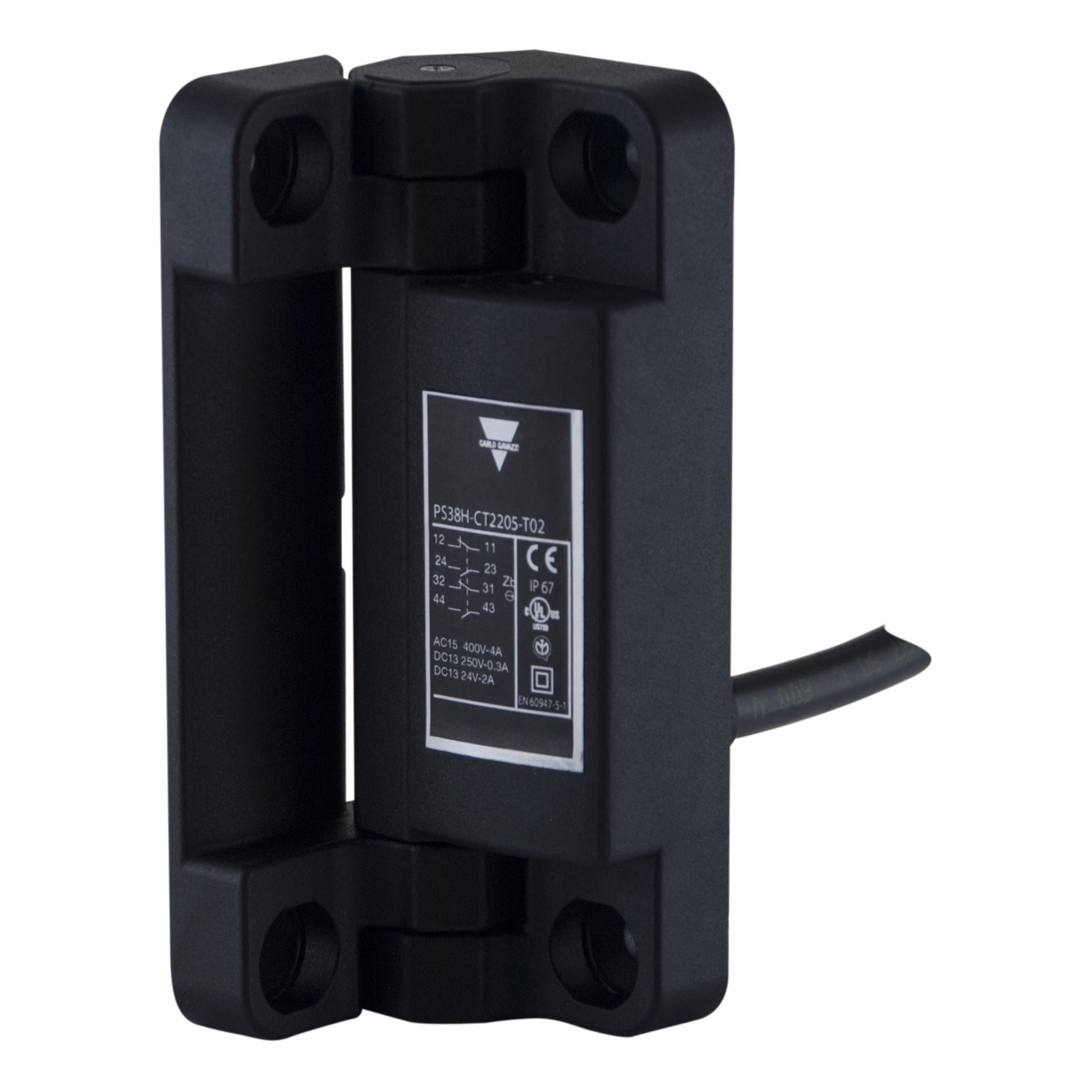 Carlo Gavazzi - Charniere de securite 1NO+3NF sortie arriere cable 2m