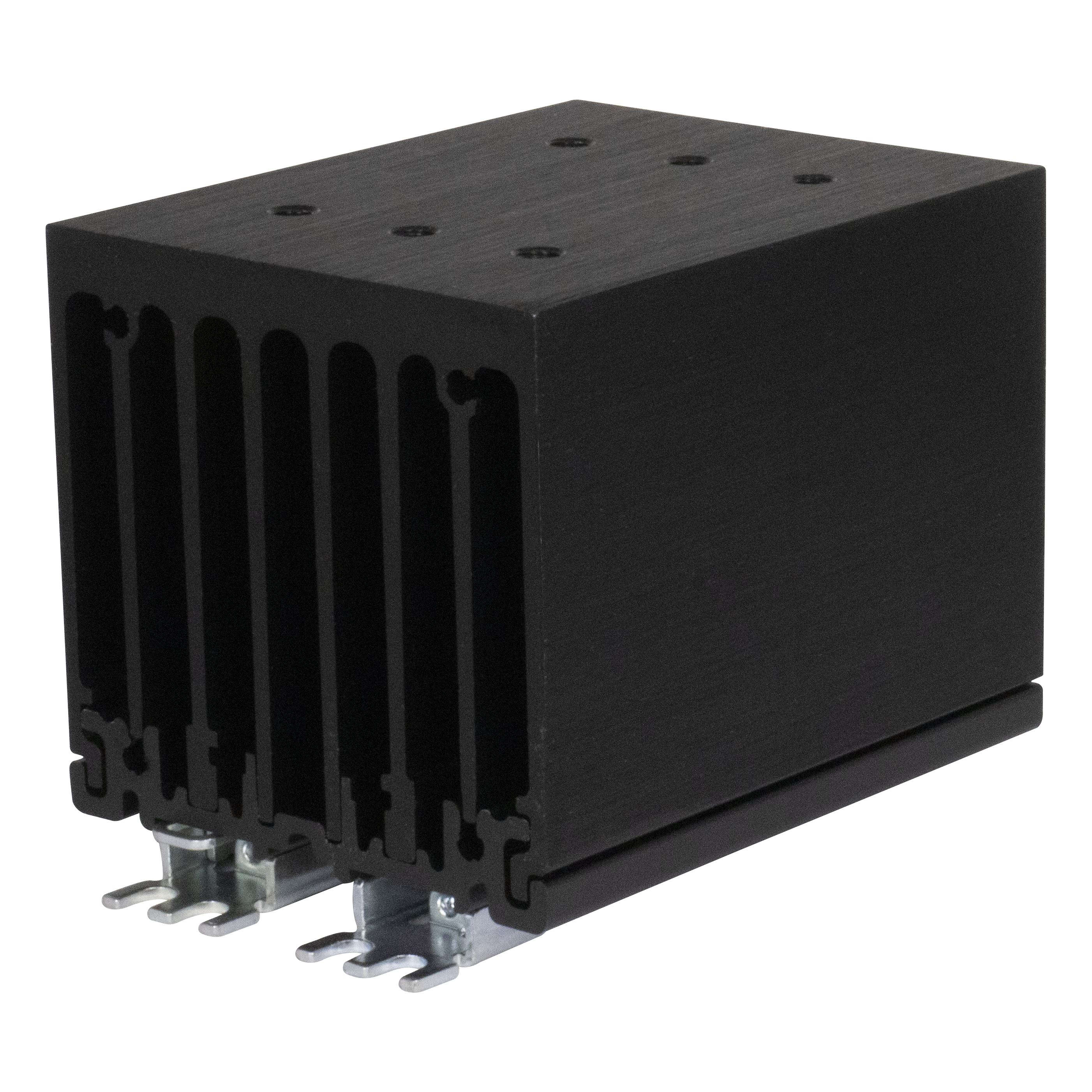 Carlo Gavazzi - Dissipateur thermique 1ph x3 DIN 72x110x75mm