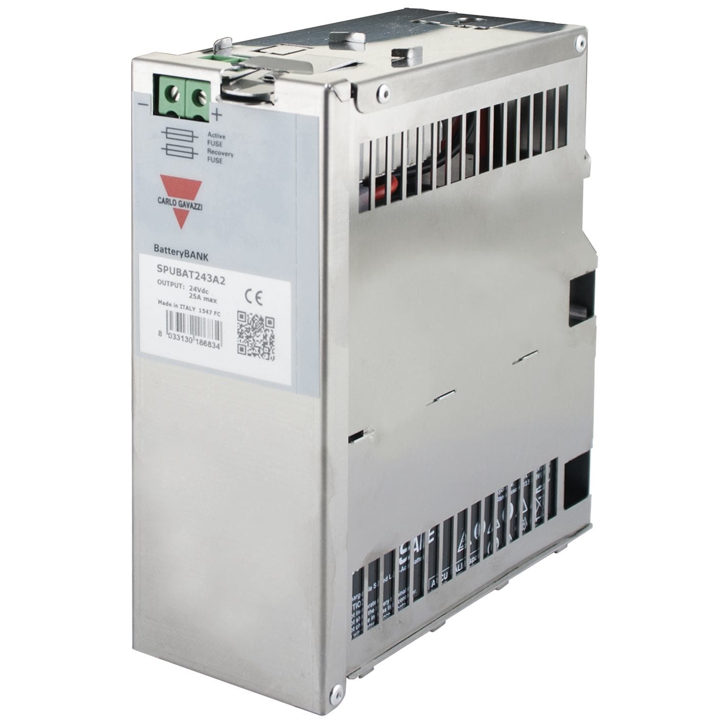 Carlo Gavazzi - Logement batterie rail DIN 3.2Ah pour UPS