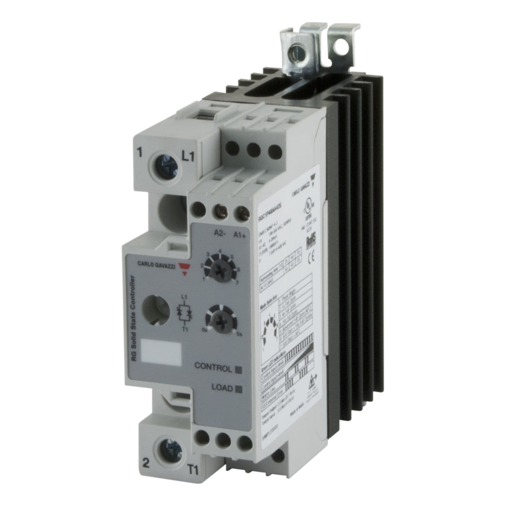 Carlo Gavazzi - Contacteur statique 1ph in i - ps 230V 43A 800Vp-e