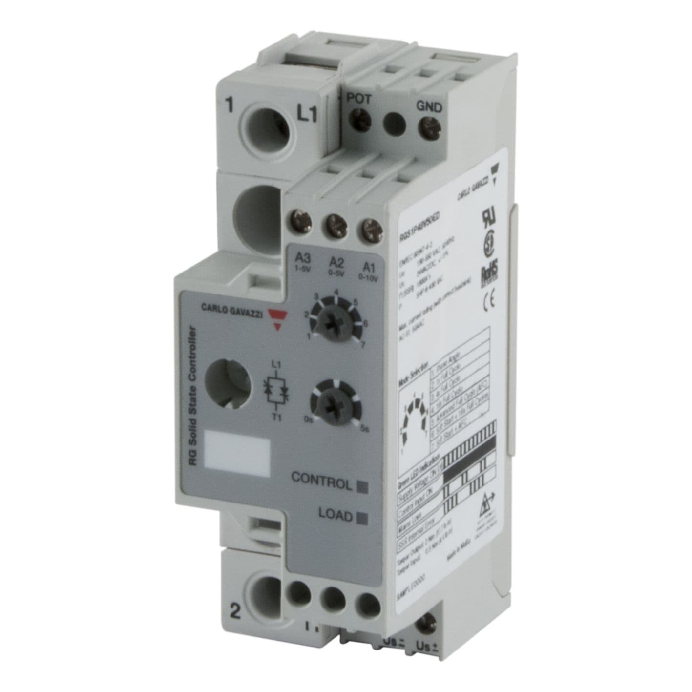 Carlo Gavazzi - Relais statique 1ph in V - ps 230V 50A 800Vp-e