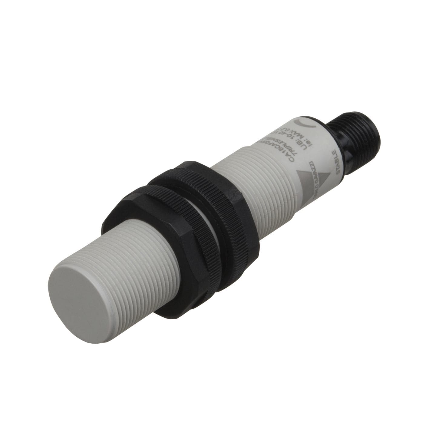 Carlo Gavazzi - Détecteur capacitif plastique noyable portée 8mm M18 IO-Link, connecteur