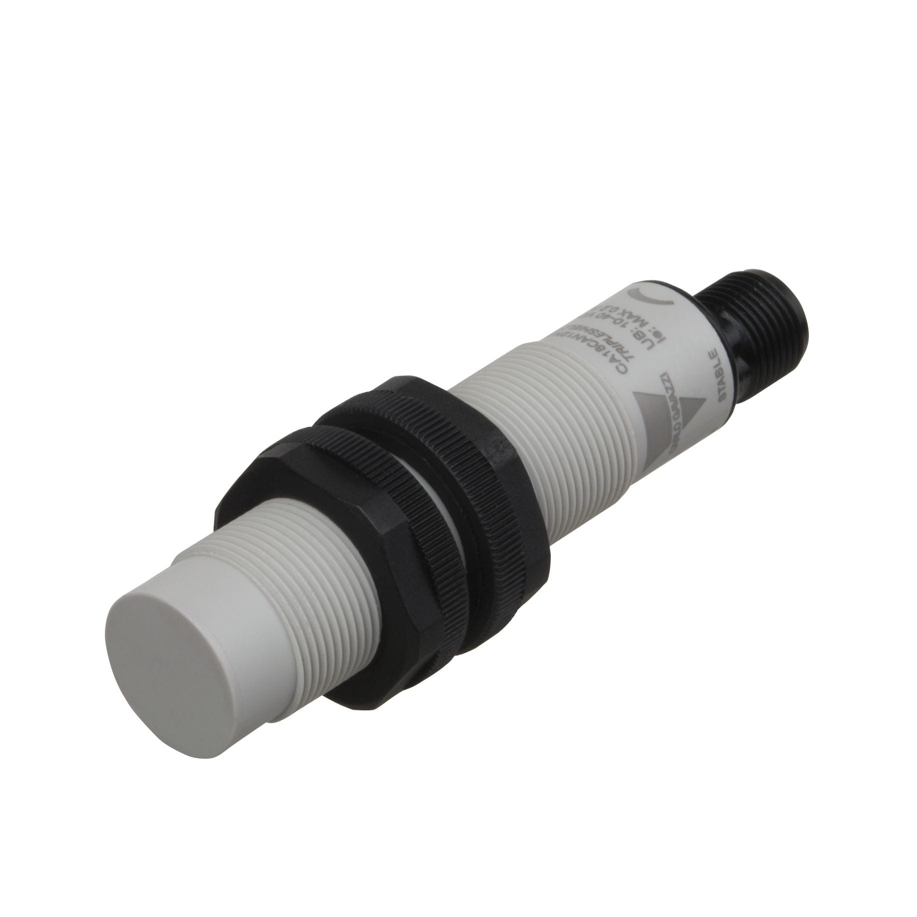 Carlo Gavazzi - Détecteur capacitif plastique non-noyable portée 12mm M18 IO-Link, connecteur