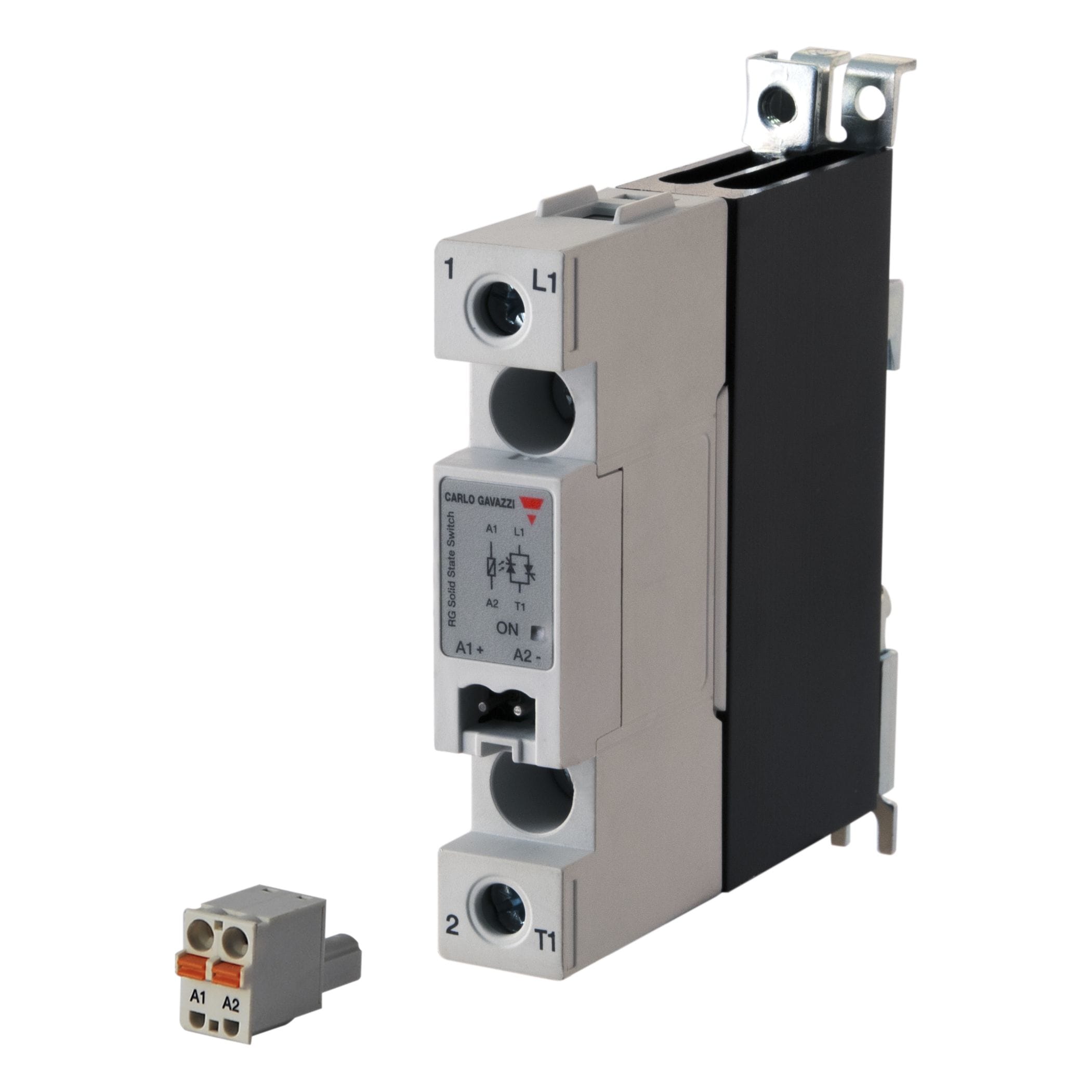 Carlo Gavazzi - Contacteur statique 1ph 600Vca cmd CC zero de tension 30A bornes Ressort / Cage
